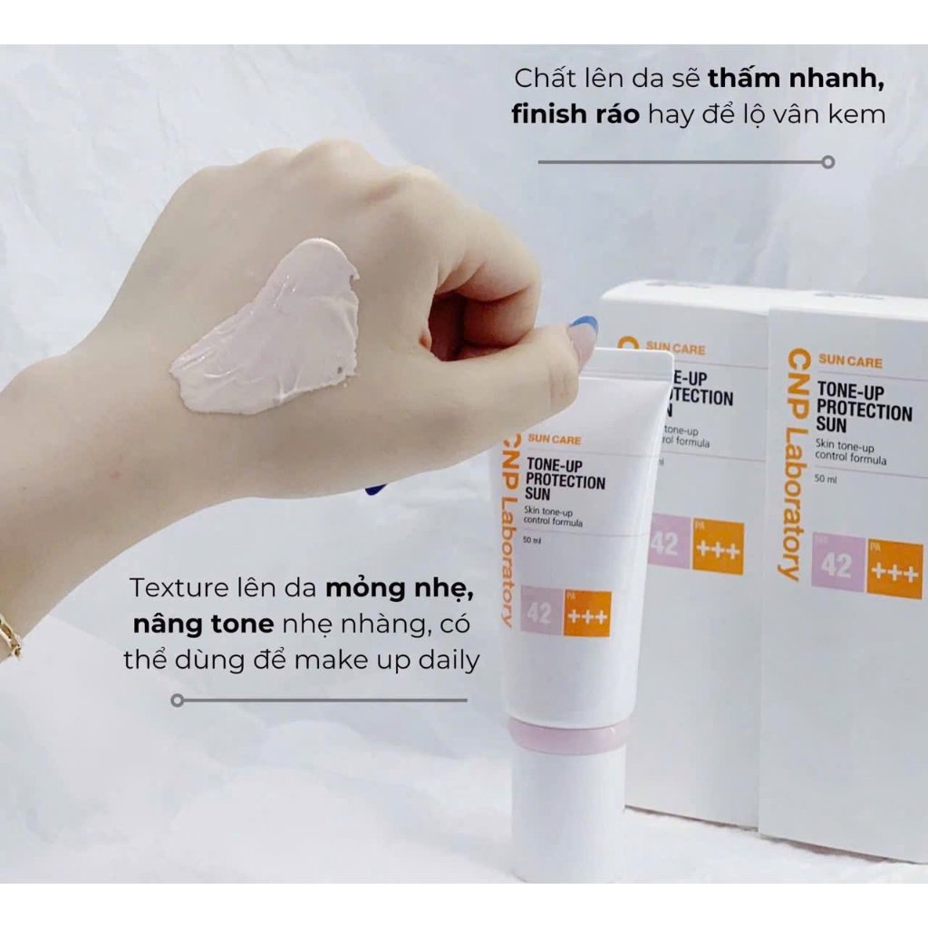 Kem chống nắng nâng tone kiềm dầu CNP Laboratory Tone-Up Protection Sun SPF42 PA +++ | BigBuy360 - bigbuy360.vn