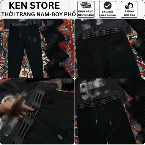 Quần Jogger Nam Nữ DG Cạp Quần Thêu Chữ DG , Quần Nỉ Umi Hàn Có Túi Sau Thêu Siêu Chất Bản Đẹp(KEN S