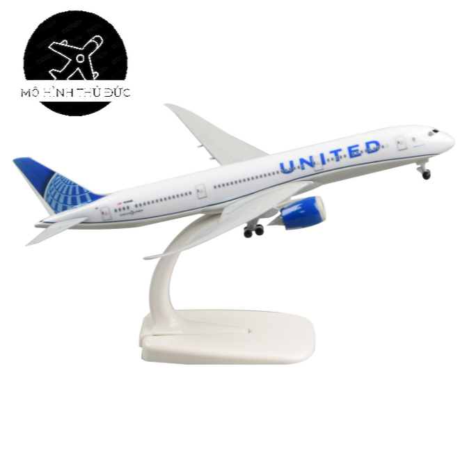 Mô Hình Máy Bay Boeing 787 United Airlines (Tỉ Lệ 1:400) | Aircraft Model B787-9 Dreamliner