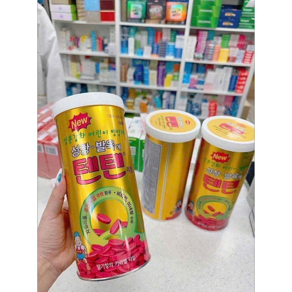 Kẹo Tenten vị dâu Hàn Quốc