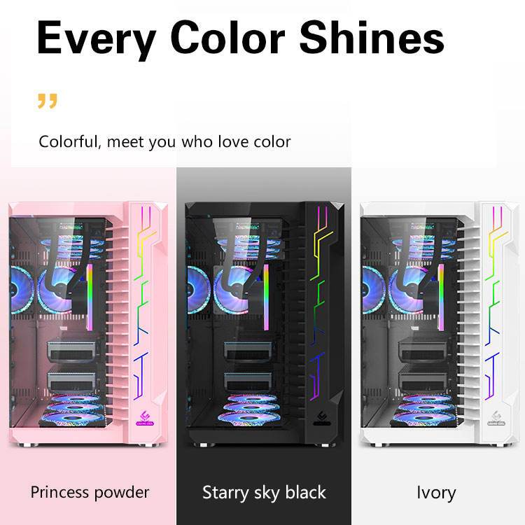 Vỏ máy tính led argb, case bể cá LED ARGB, case máy tính Lovingcool UFO III