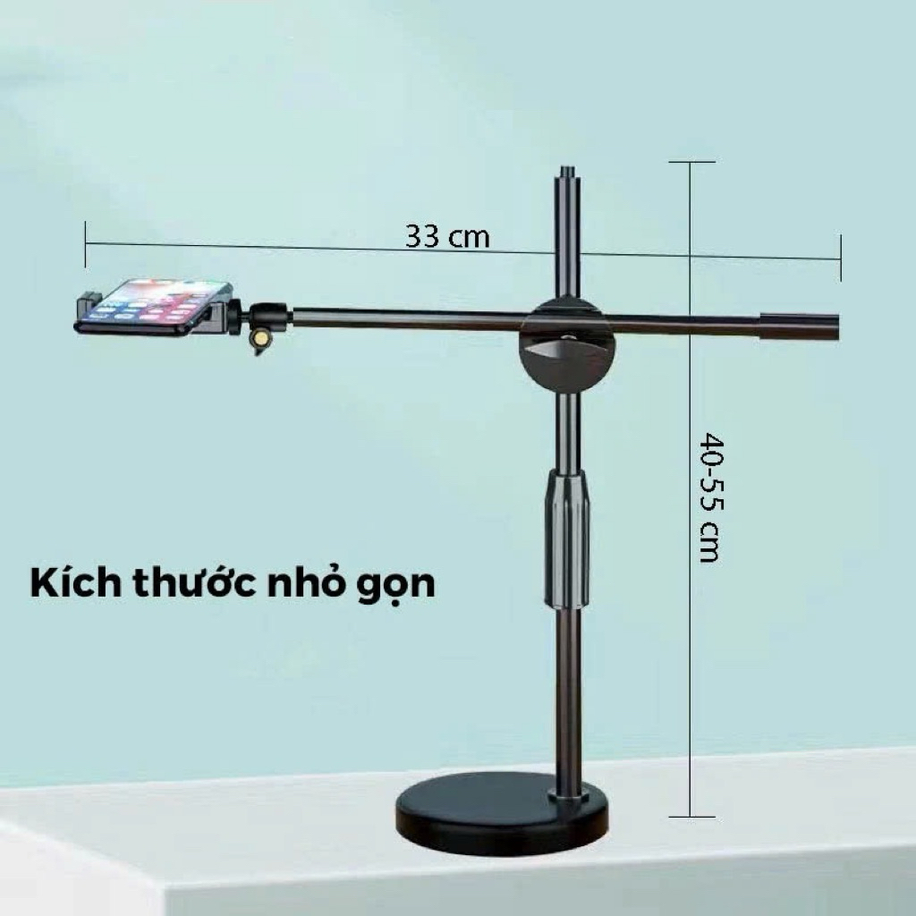 Quay Video Để Bàn D36 Xoay 360 Độ D36 -Chân Quay Video Chụp Ảnh Từ Trên Xuống