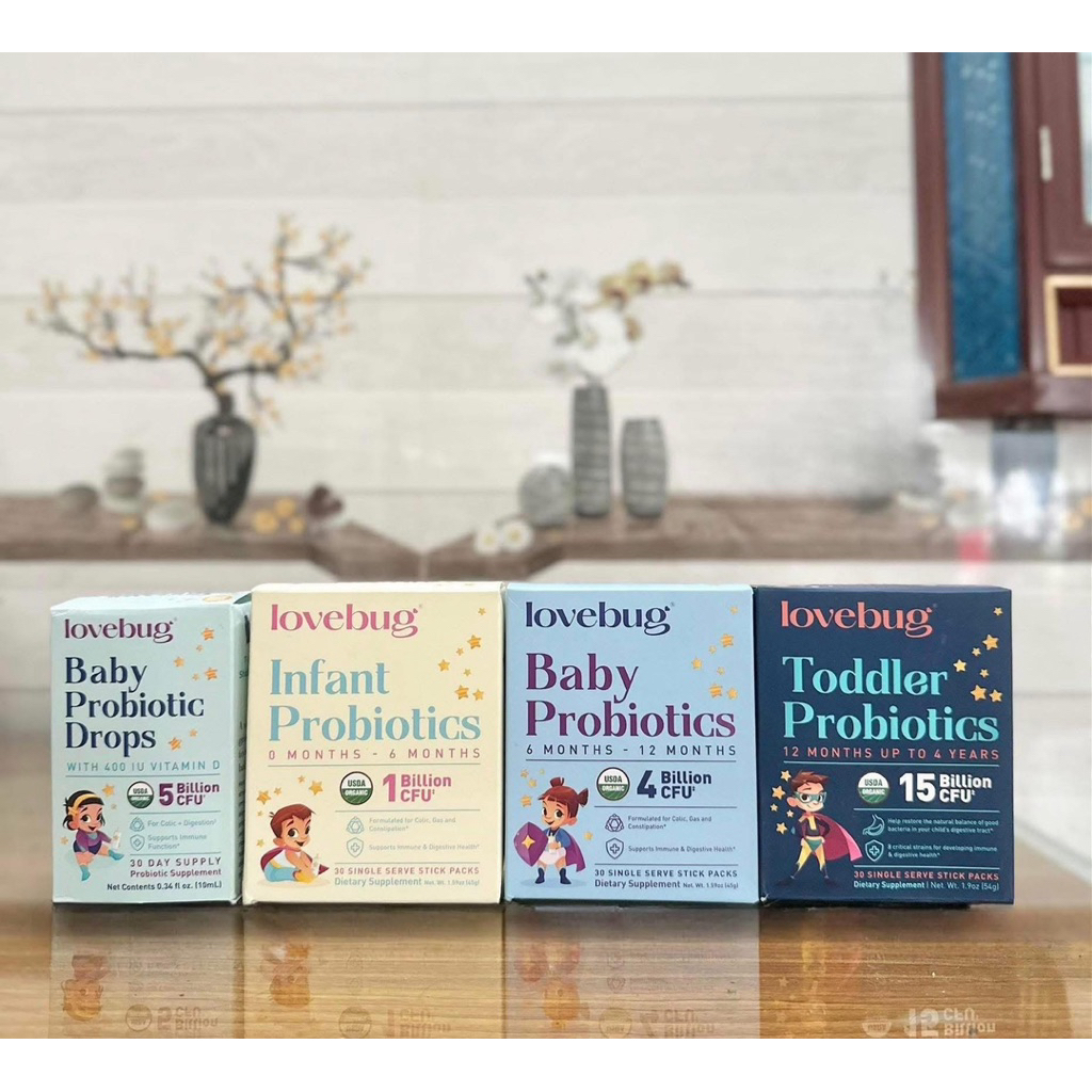 LOVEBUG – MEN VI SINH CAO CẤP CHO HỆ TIÊU HÓA NON NỚT CỦA BÉ