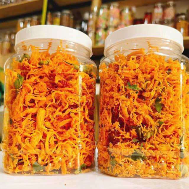 1Kg Khô Gà Lá Chanh - Khô Gà Bơ Tỏi ( Giòn ngon - Đậm vị ) | Đồ ăn vặt