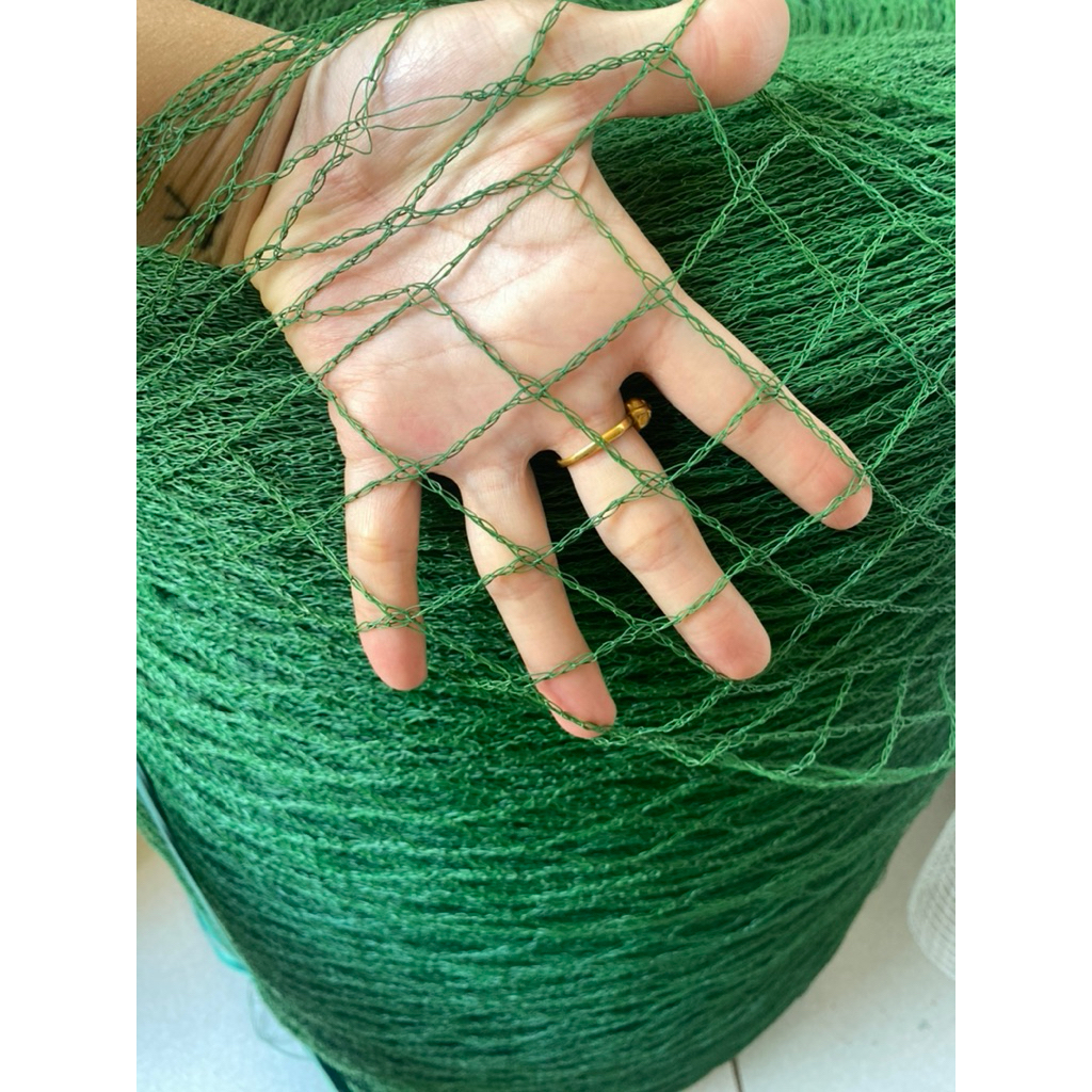 combo cuộn 50m lưới gà đen , gà xanh , lưới cước rào vườn , hành lang ,ban công khổ rộng 2m