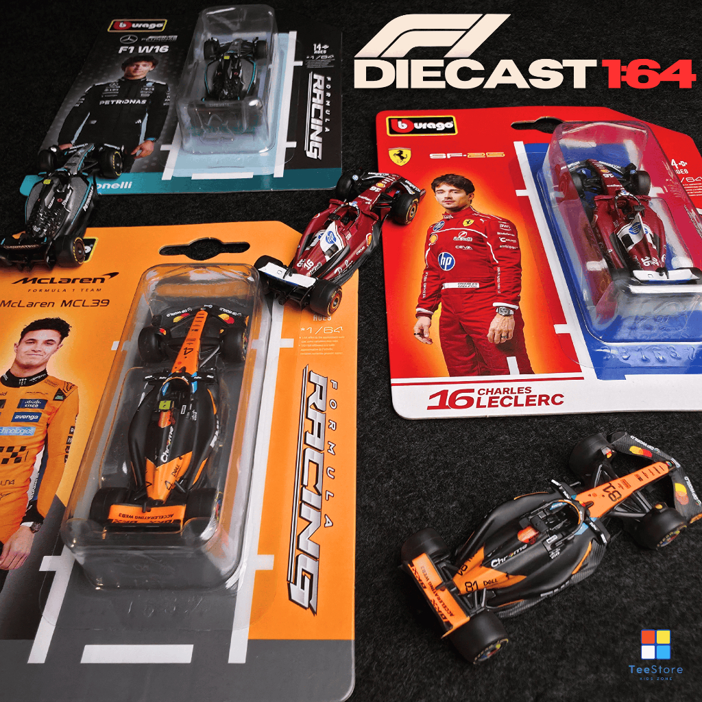 [Bburago Fomula1] Mô hình xe đua F1 tỉ lệ 1:64 - F1 Bburago Diecast 2025 - Bản card chính hãng