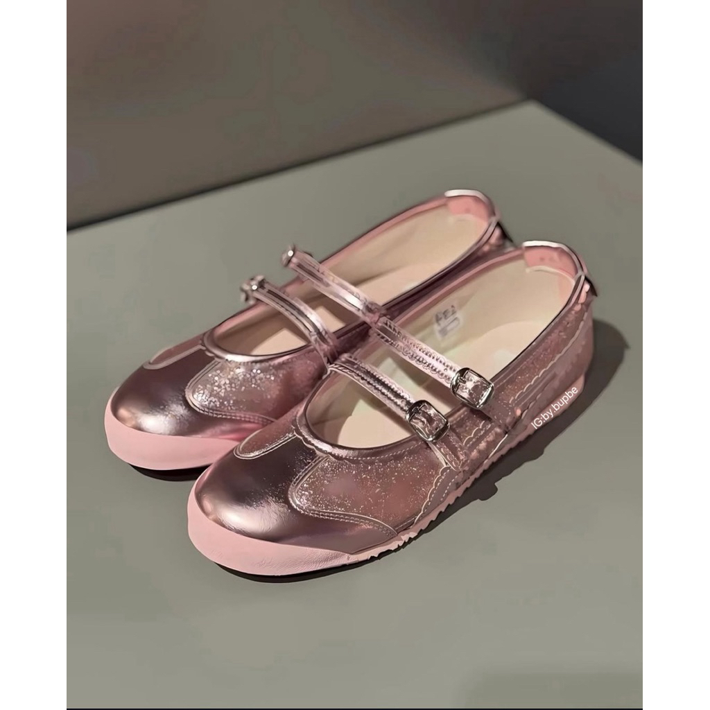 Onitsuka Tiger Mexico 66 TGRS “cotton candy”(phiên bản giới hạn “Glitter Pack” mùa lễ hội)