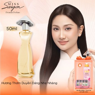  Nước hoa nữ Miss Saigon Elegance Amber 50ml - Hương Duyên Dáng 