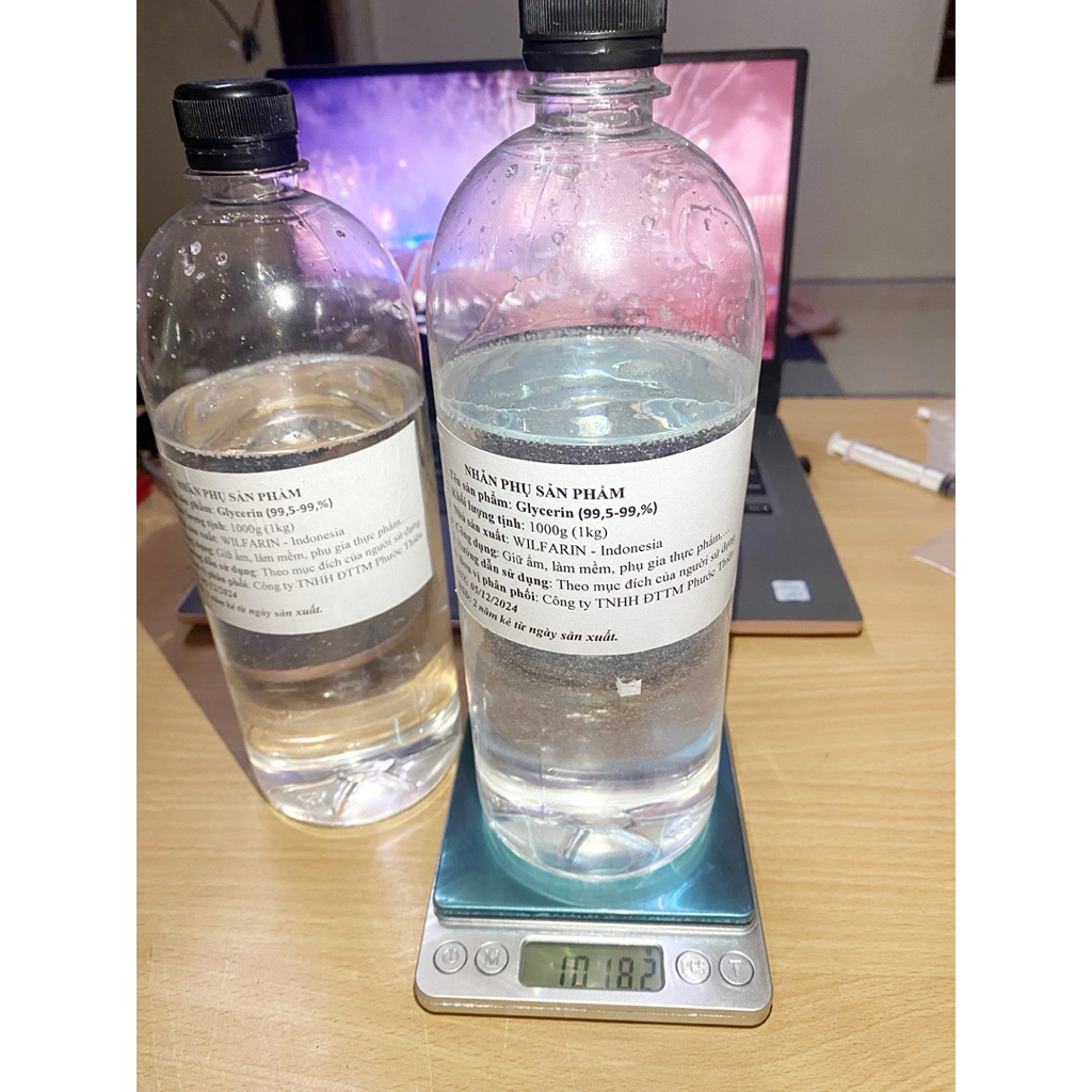 Dầu Thực Vật Glycerin 99,7%