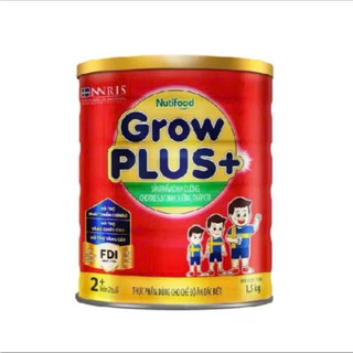 Sữa Bột Nuti Grow Plus Đỏ 1+& 2+ 900g & 1,5kg Cho Trẻ Trên 1 Tuổi Trở Lên
