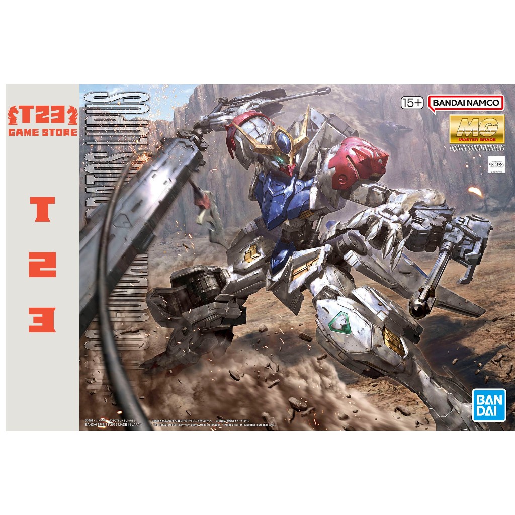 Mô Hình Lắp Ráp MG GUNDAM BARBATOS LUPUS - MG - 1/100 - MÔ HÌNH GUNDAM CHÍNH HÃNG BANDAI