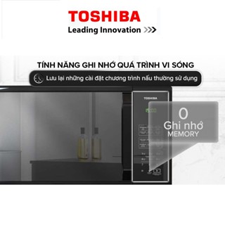 Lò Vi Sóng Điện Tử Toshiba MM-EM25PE(BM), Dung Tích 25Lit - Công Suất 800w, Hàng Chính Hãng