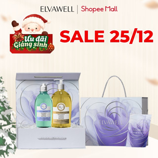  Set Quà Tặng Sang Trọng Sữa Tắm Elvawell Tinh Tế Lịch Sự Tặng Thầy Cô Đối Tác Bạn Bè Người Thân 