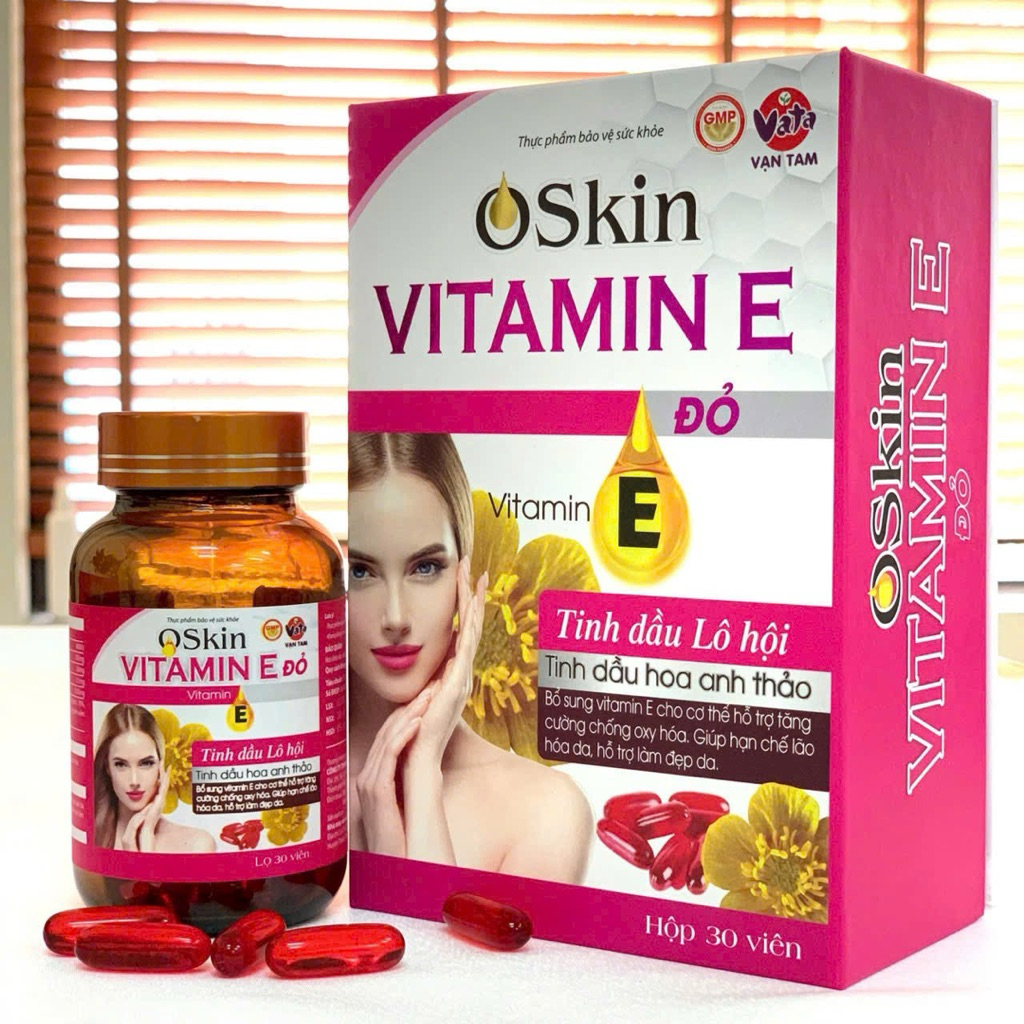 Vitamin E Đỏ-OSKIN VITAMIN E ĐỎ