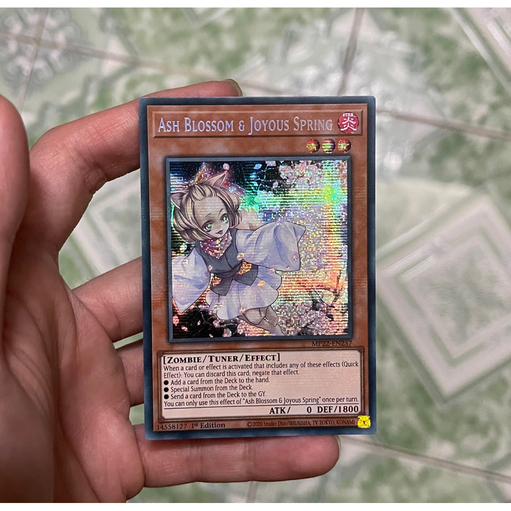 Ada Yugioh Shop [TCG-UK] Thẻ bài Ash Blossom & Joyous Spring - MP22-EN257 - Prismatic Secret