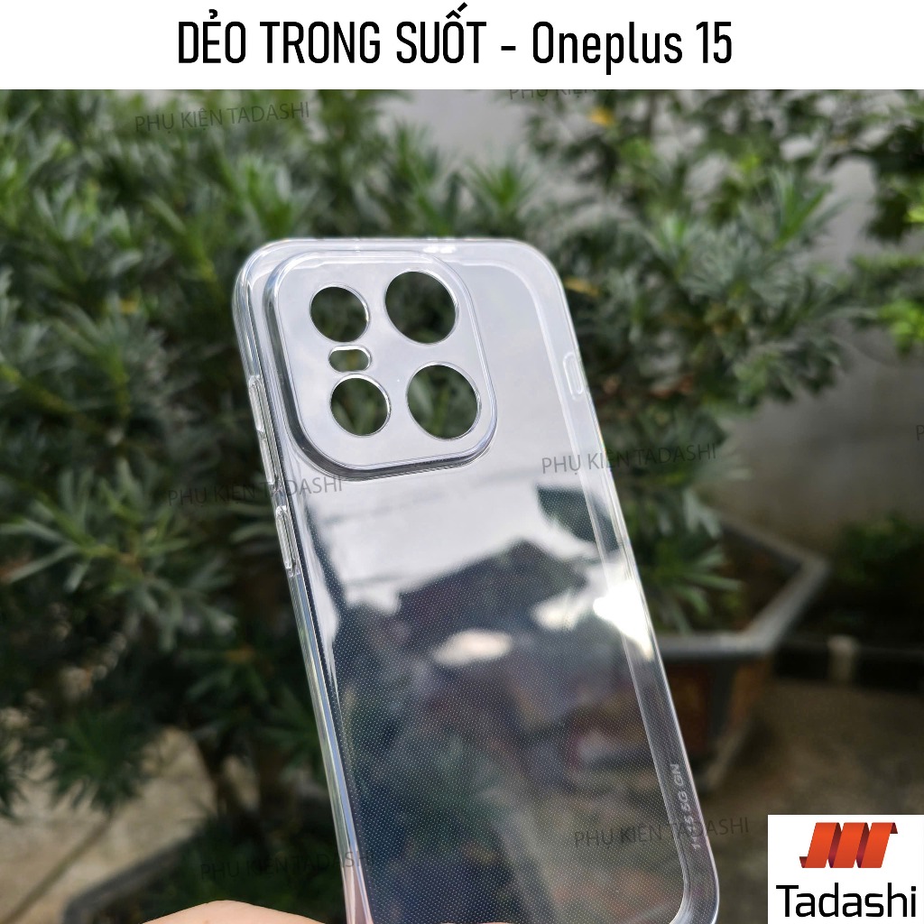Ốp Lưng Dẻo Gor Oneplus 15, Oneplus 13, Oneplus ACE 5/ ACE 5 Pro Trong Suốt Ôm Khít Máy Có Gờ Bảo Vệ