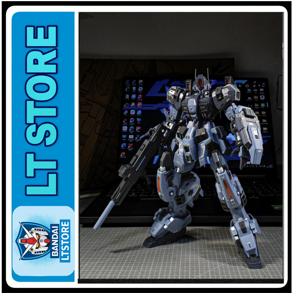 Mô hình lắp ráp MG GZSS‑OX Gus ZZA 1/100 - Tặng kèm decal nước và 2 màu clear