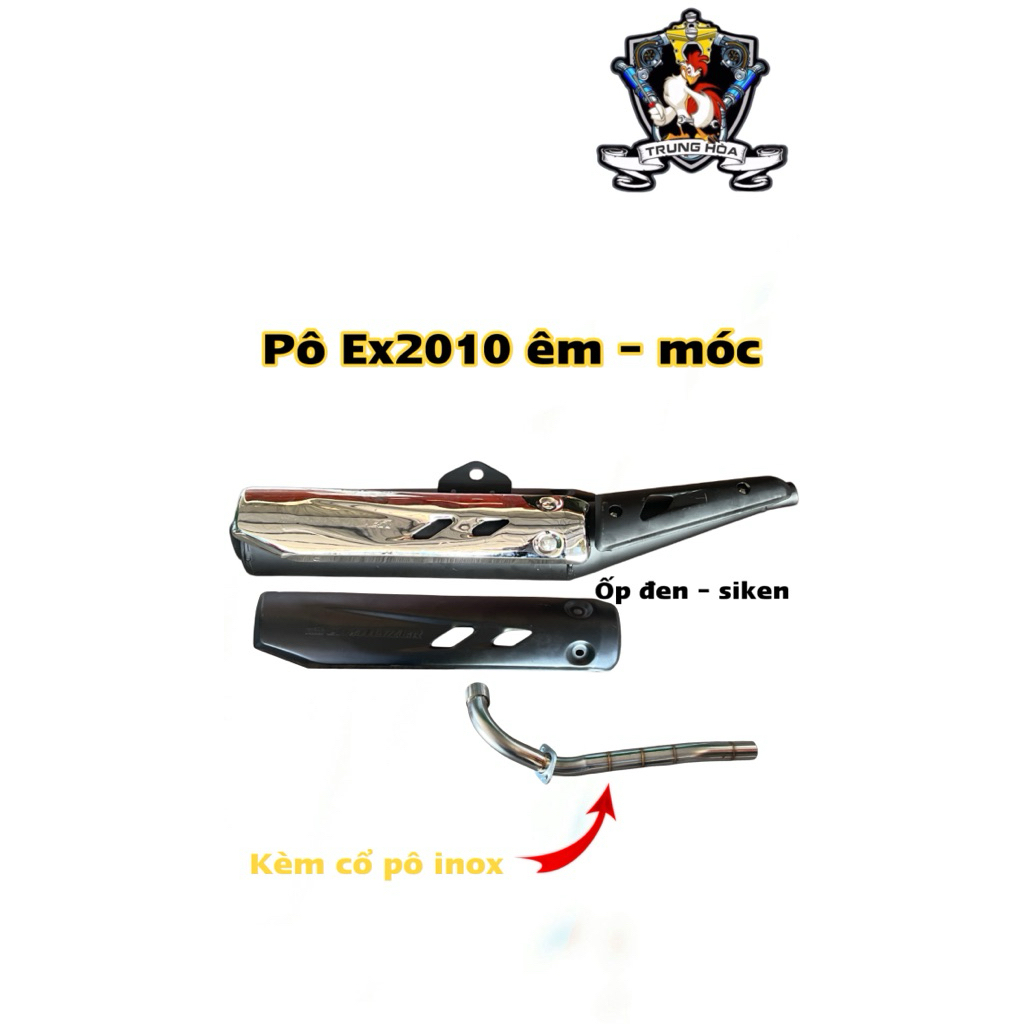 Bô Ex 2010 êm – gắn Sirius / Wave 100 / Dream – Êm máy – Móc nhẹ