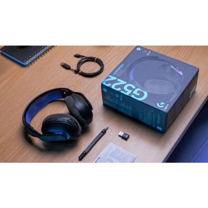 Tai nghe không dây Gaming Logitech G522 Lightspeed Wireless White/ Black