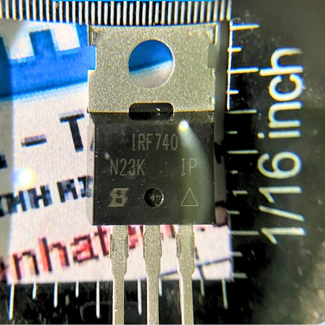 Linh Kiện Chuyên Dụng Mosfet IRF740 TO-220 400V 10A mới chính hãng