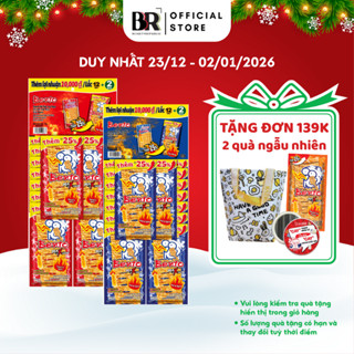  Combo 2 Lốc  28 gói  Snack Mực Bento 5g Đủ Vị Ăn Vặt Thái Lan Chính Hãng 