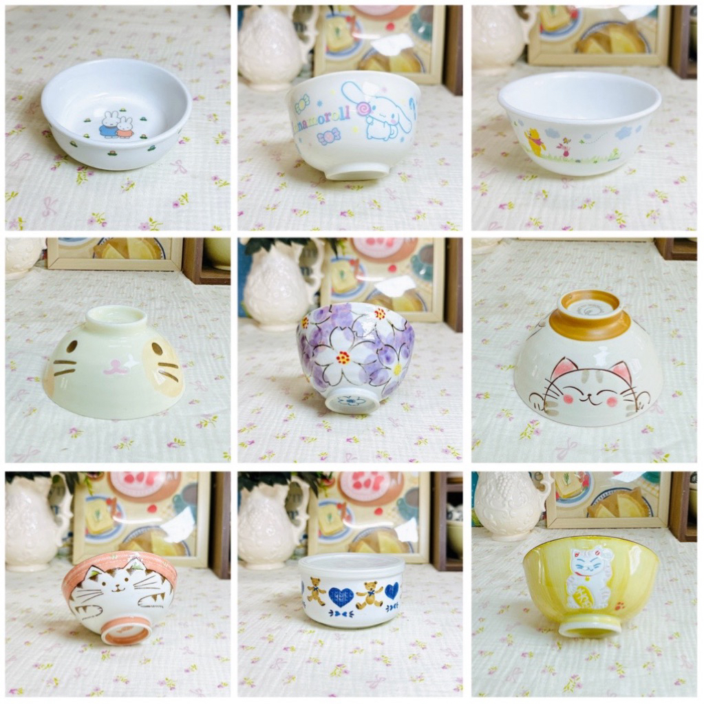 Gốm 2hand | Drops chén/bát/thố kute