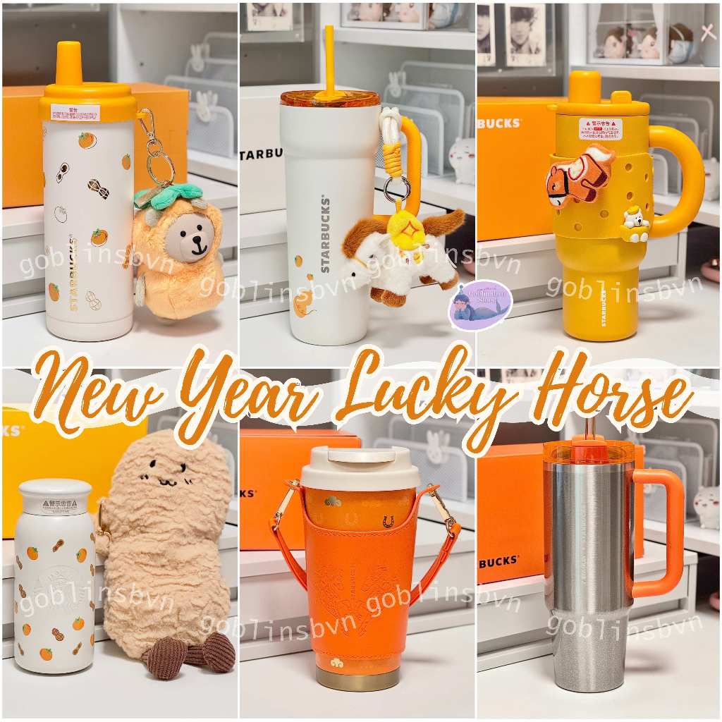 [ORDER] Starbucks China Authentic New Year Of Horse Merchandise 🎠✨