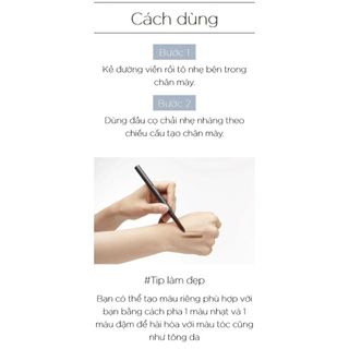 [Y350] Chì kẻ mày Innisfree Auto Eyebrow Pencil 2 đầu
