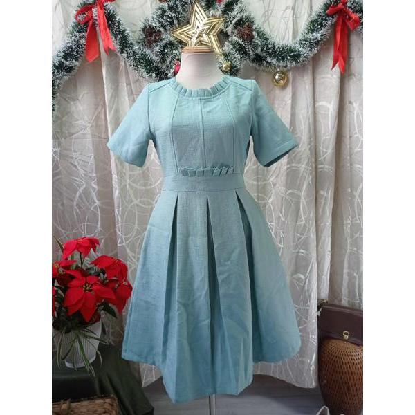 BEMINE thanh lý - Đầm xếp li xòe bymo - SIZE M