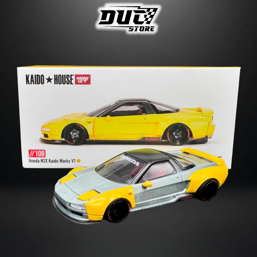 ducstore Xe mô hình KAIDO HOUSE KHMG108 Honda NSX Kaido Works V1 CHASE