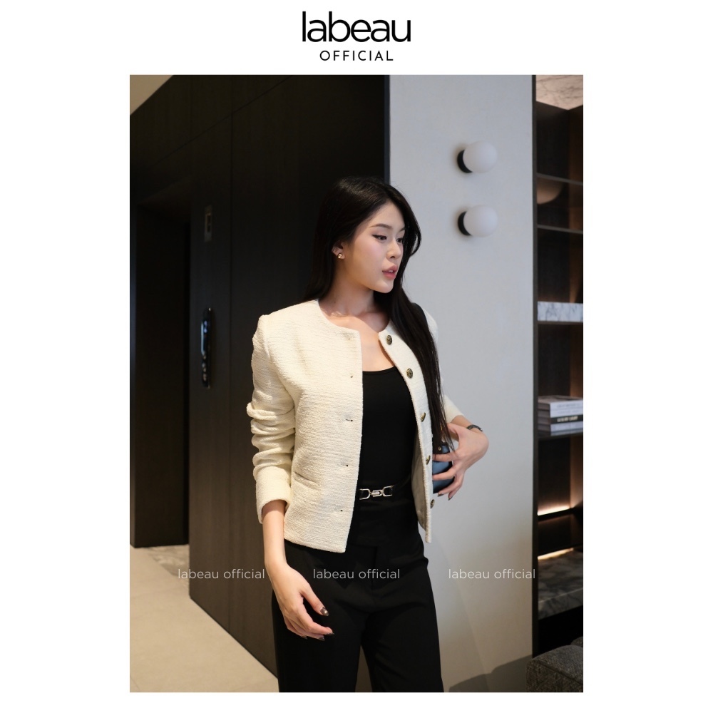 Áo Khoác Boucle Tweed Dạ Cao Cấp | Labeau – Giữ Ấm, Tôn Dáng, Thanh Lịch Công Sở & Dạo Phố | BigBuy360 - bigbuy360.vn