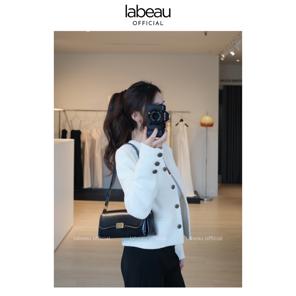Áo Khoác Boucle Tweed Dạ Cao Cấp | Labeau – Giữ Ấm, Tôn Dáng, Thanh Lịch Công Sở & Dạo Phố | BigBuy360 - bigbuy360.vn