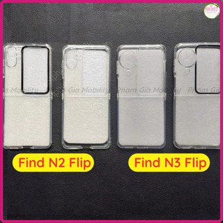 Ốp lưng dành cho Oppo Find N2 Flip (Find N2Flip) Find N3 Flip (Find N3Flip) dẻo trong suốt cao cấp, bảo vệ cam bền đẹp