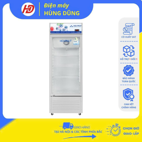 [SHIP HỎA TỐC HÀ NỘI ] Tủ mát Hoà Phát 195 lít HSR D6195 - Hàng chính hãng, bảo hành 24 tháng