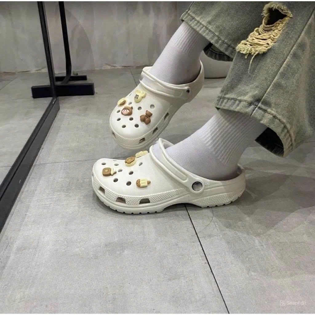 Dép Crocs Classic Clog, Dép sục Cross Nam Nữ bản cao cấp [hỗ trợ đổi size + freeship]