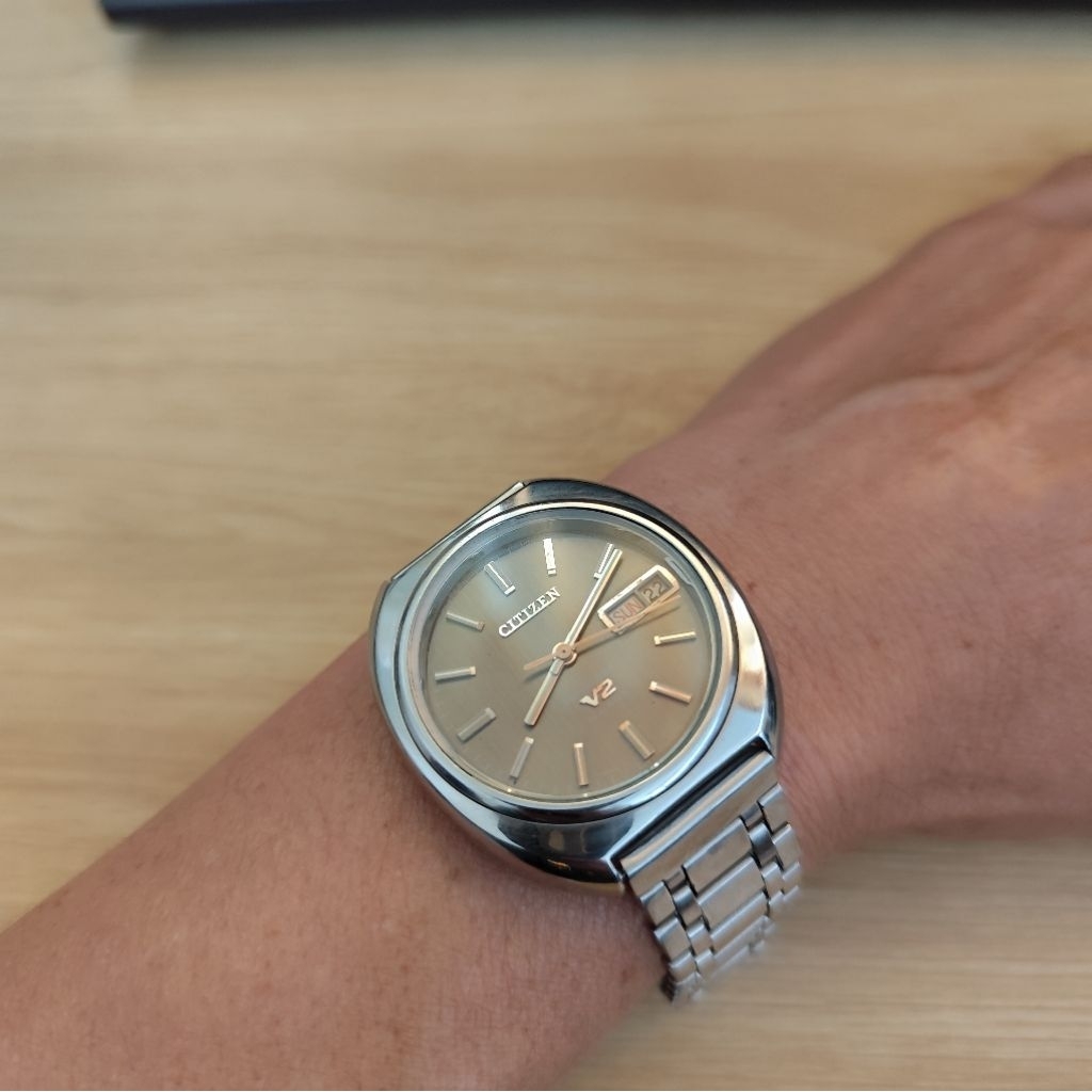 Đồng hồ nam Citizen, cơ automatic, size 38.