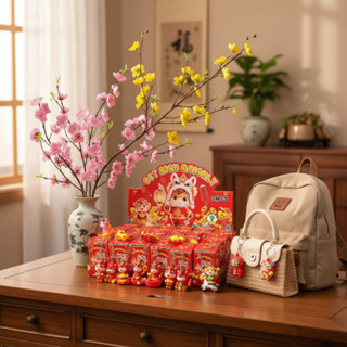  Móc Khoá Bind Box Tết 2026 Hộp 24 Chiếc Trang Trí Quà Tặng Mini Dễ Thương Ngẫu Nhiên - Đồ Chơi Trẻ Em MIKABI 