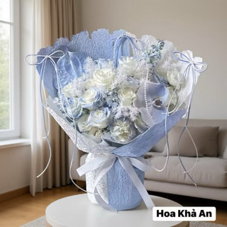 [MM10] Hoa sáp mix tùng khô sang chảnh, mẫu mới nhất năm nay. KT: 50x30cm