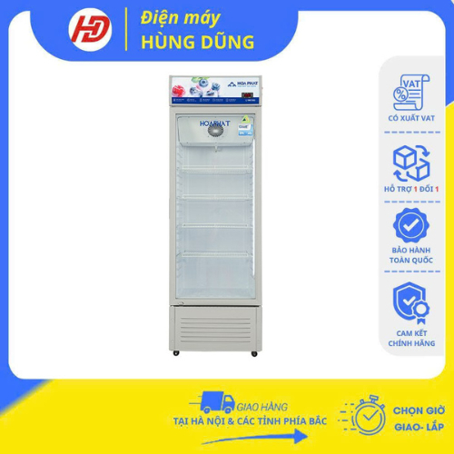 [SHIP HỎA TỐC HÀ NỘI ] Tủ mát Hoà Phát 242 lít HSR D6242 - Hàng chính hãng, bảo hành 24 tháng