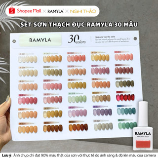  Set sơn gel thạch đục RAMYLA 30 màu Nghi Thảo 