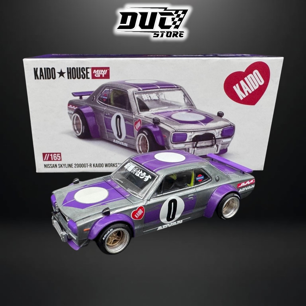 ducstore Xe mô hình KAIDO HOUSE KHMG165 Nissan Skyline 2000GT-R Kaido Works V1 CHASE
