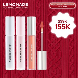   LIVESTREAM KOL  Son tint bóng không dính bền màu Lemonade Mirror Mirror Water Tint 4g 