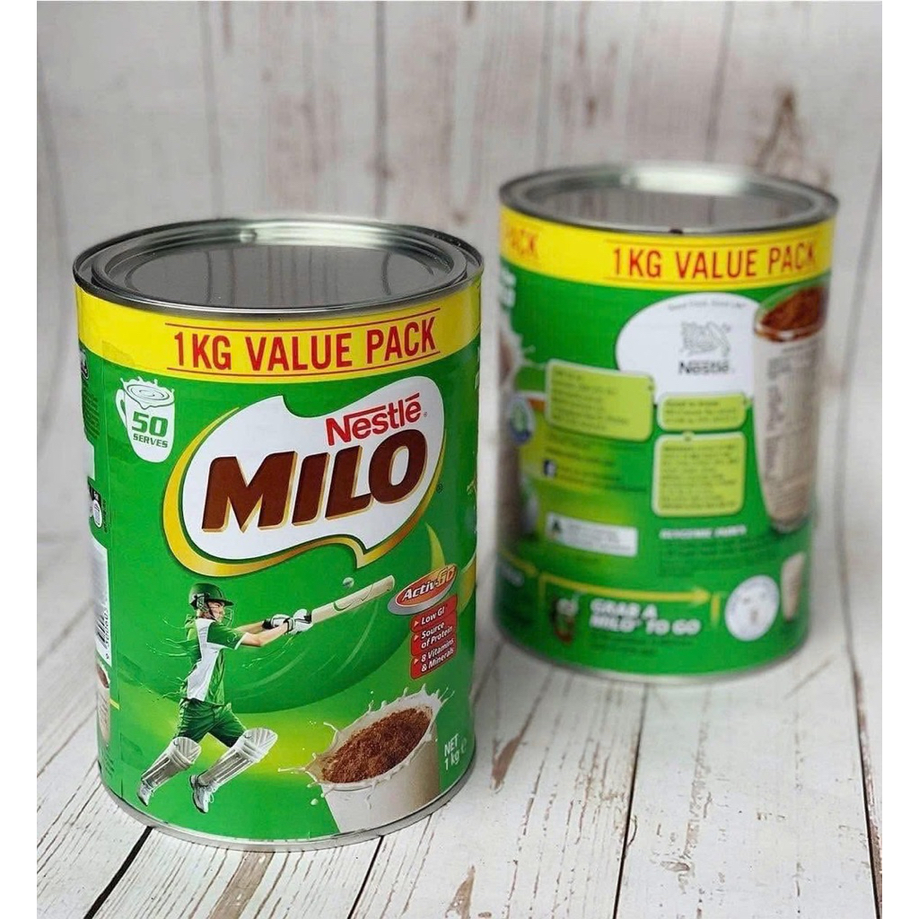Sữa milo úc hộp 1kg siêu ngon