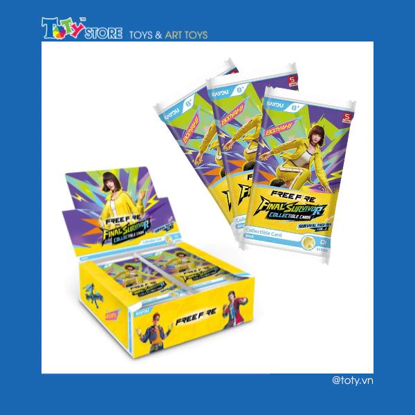 ( full box ) Card bo góc Free Fire - Kayou - KC01