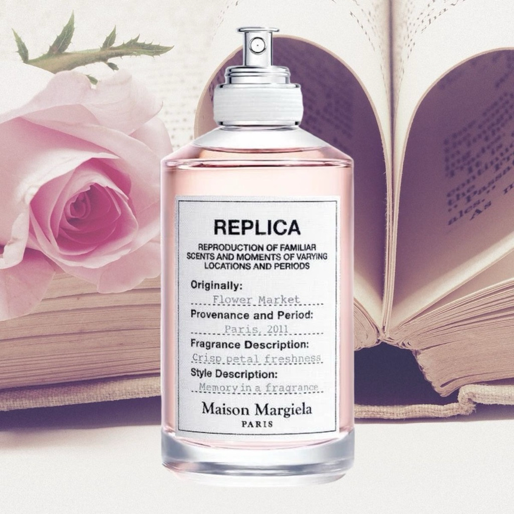 🫧Nước hoa unisex Replica Flower Market Eau de Toilette 100ml