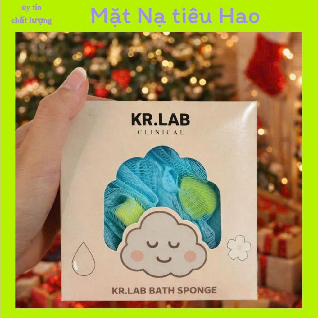 Bông tắm kr.lab clinical – kr.lab bath sponge