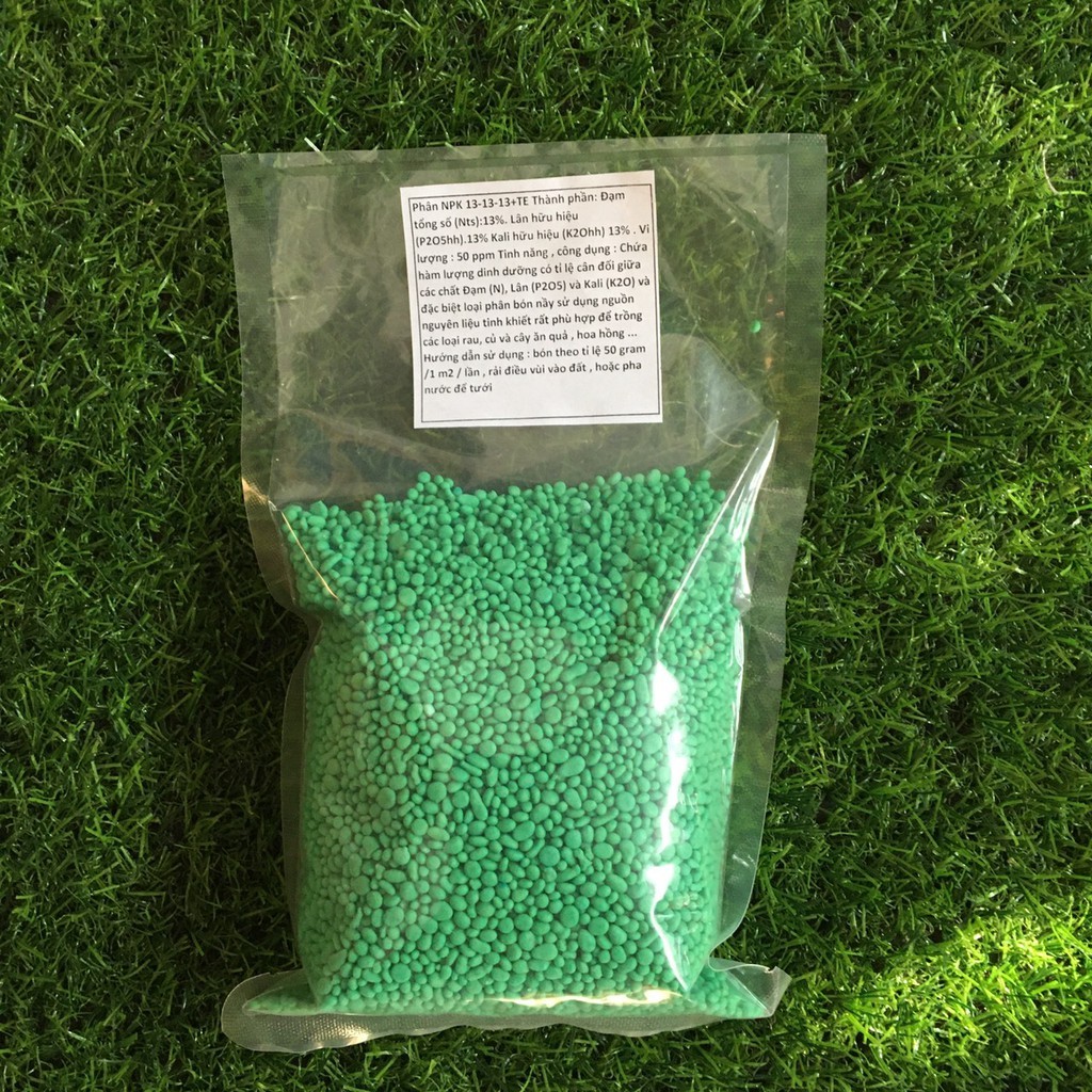 Phân bón NPK 13-13-13+TE gói 1 kg