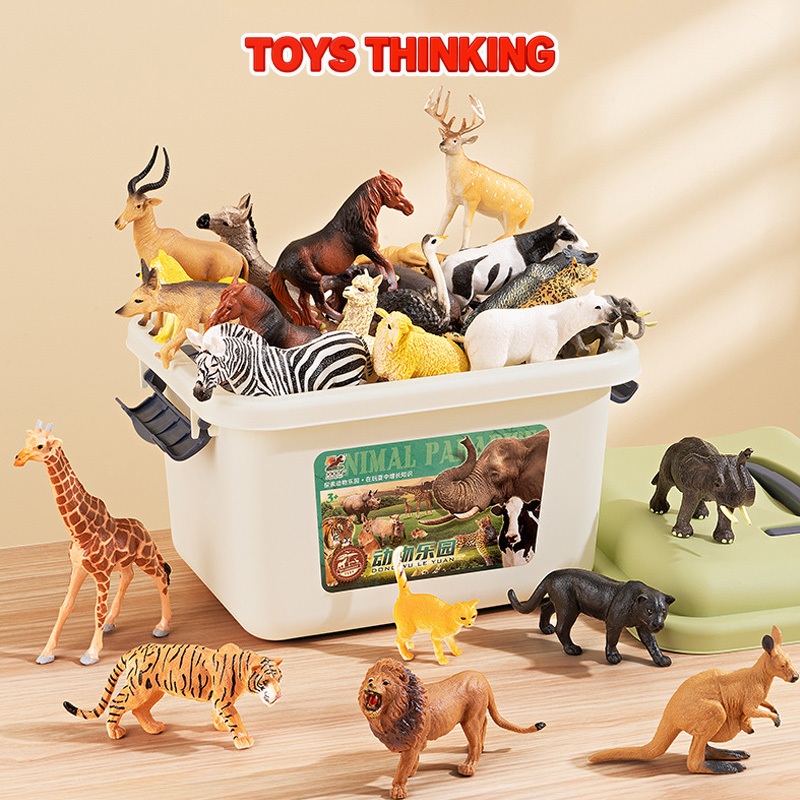 Động Vật 58 Chi Tiết ToysThinKing Cho Bé Đồ Chơi Mô Hình Nhiều Con Vật