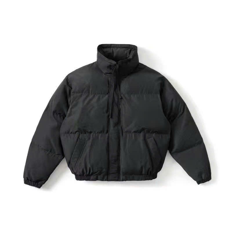 Áo phao FEAR OF GOD màu đen hàng Trung QC cao cấp form đẹp, áo phao FOG Essentials nam nữ, áo phao