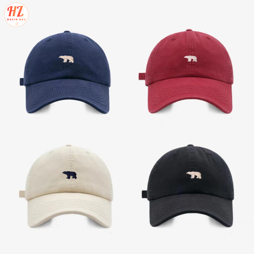 Mũ lưỡi trai nam nữ thời trang hình thêu chuẩn form mềm, nón kết phong cách chất cotton mềm mịn